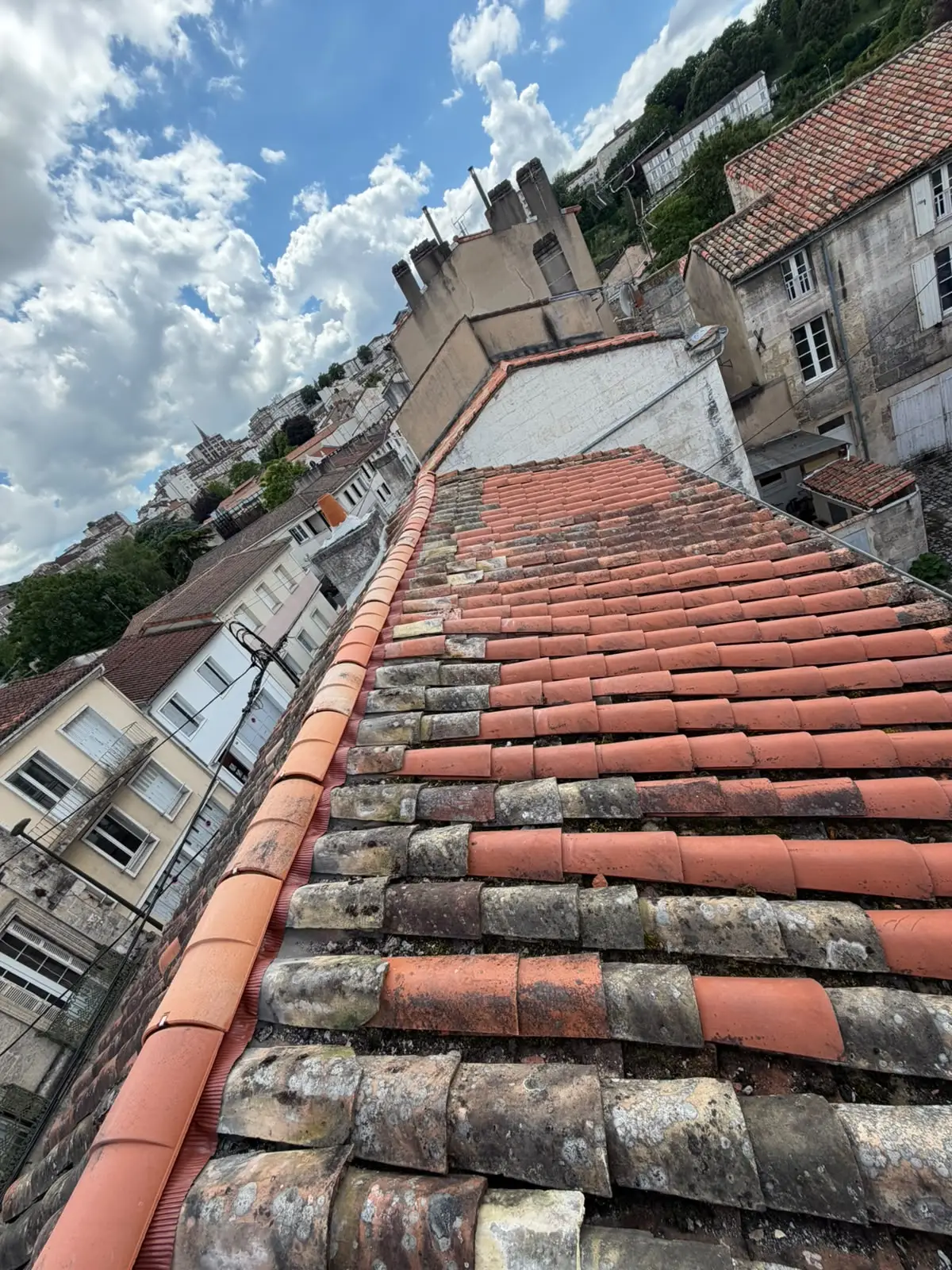 Faîtage de toiture - BC Couvreur Charente